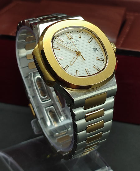 Luxury Two-Tone Patek Philippe Nautilus | Premium Watch for Gentlemen – Now Available!