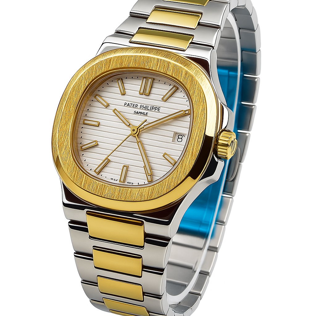 Luxury Two-Tone Patek Philippe Nautilus | Premium Watch for Gentlemen – Now Available!