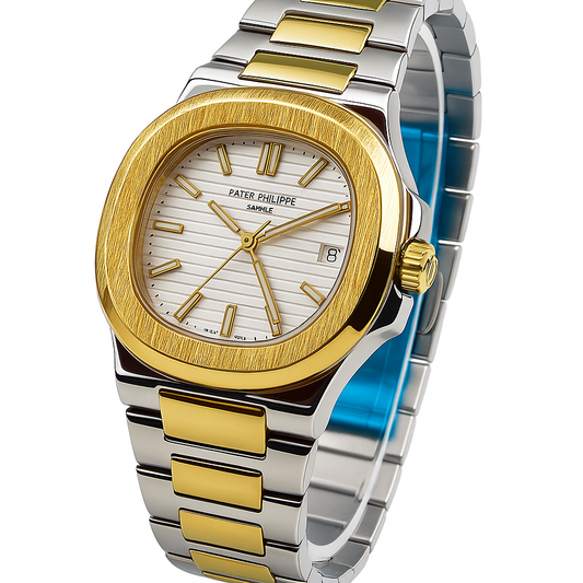 Luxury Two-Tone Patek Philippe Nautilus | Premium Watch for Gentlemen – Now Available!