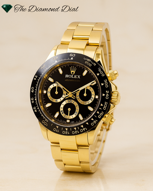 Premium Gold Rolex Daytona-Style Chronograph – Luxury Men's Watch for Sale | Limited Stock 💯
