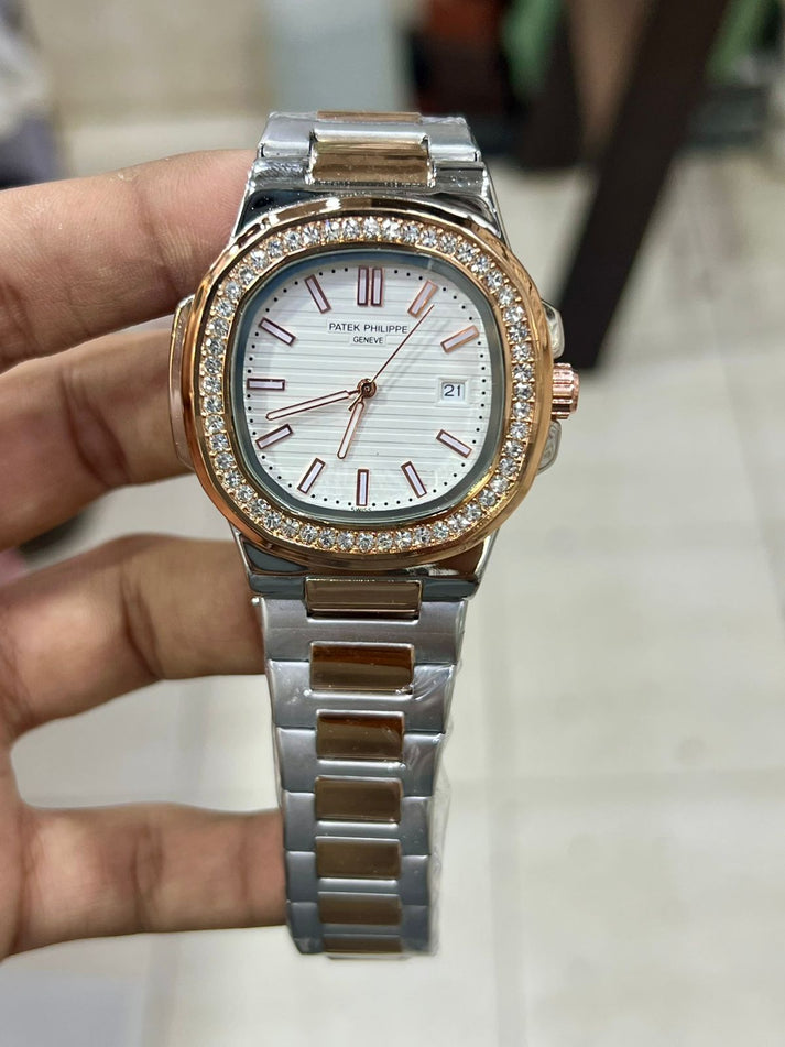 Patek Philippe - Nautilus with Diamond Dial