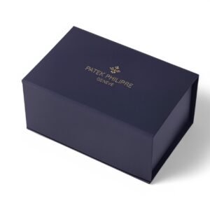 Luxury Two-Tone Patek Philippe with Black Dial | Premium Watch for Gentlemen – Now Available