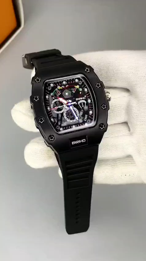 Bariho Men's Watch - Black strap